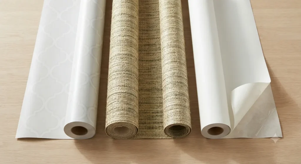 Comparing Wallpaper Materials for a Bathroom